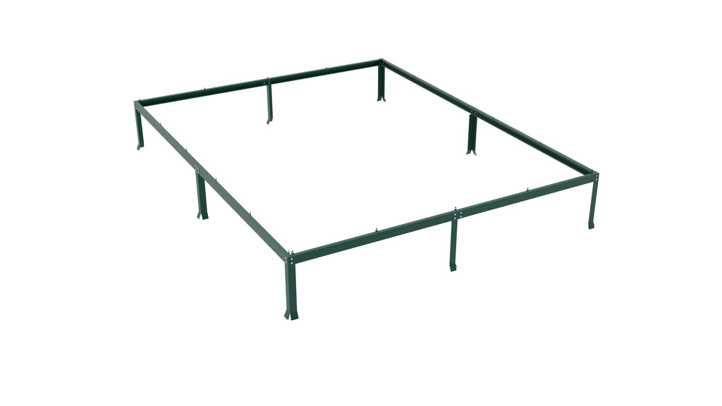 Gewächshaus Diana 8300 ESG3mm, smaragd - Set
