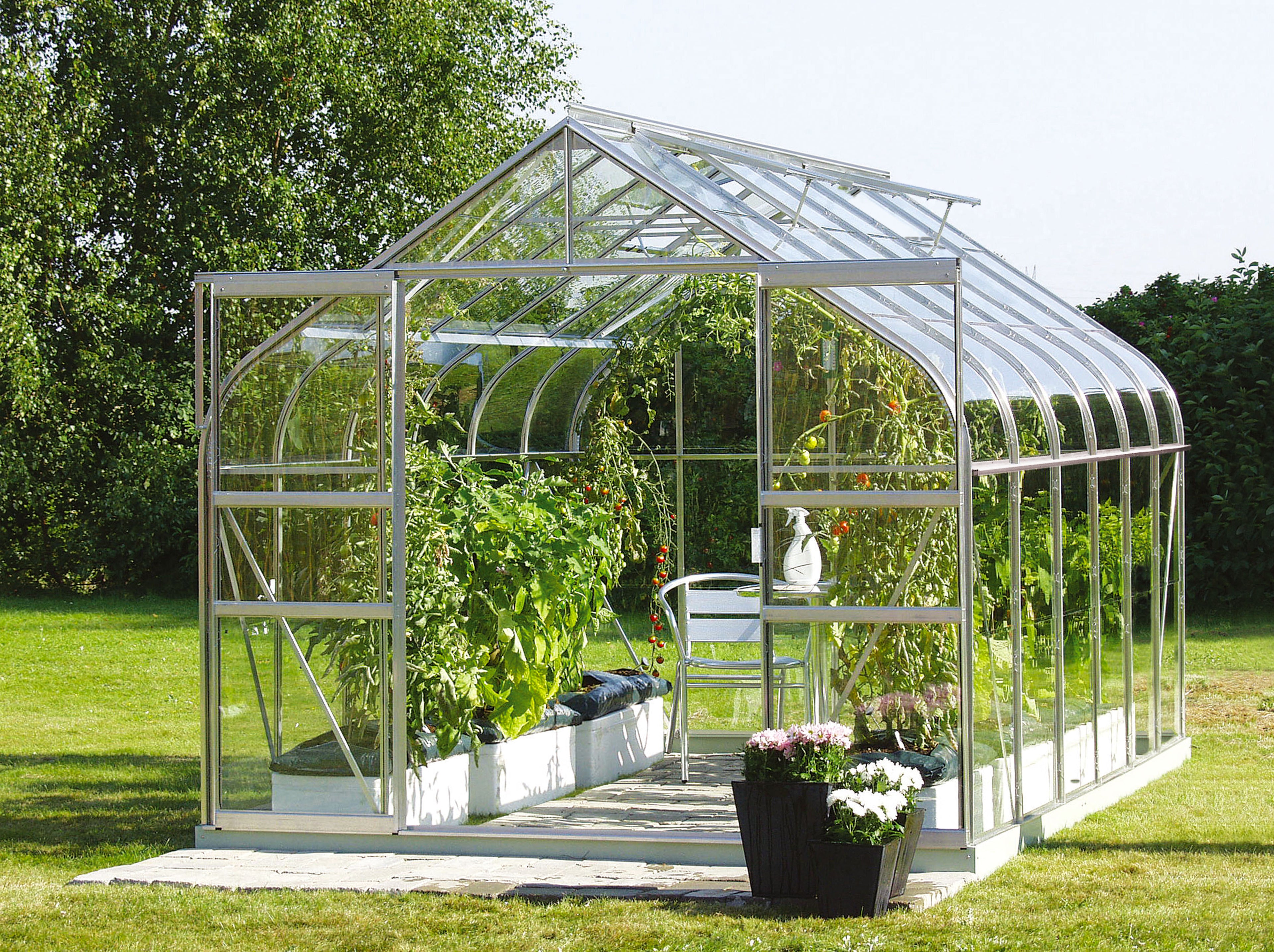 Gewächshaus Diana 9900 ESG3mm - Set