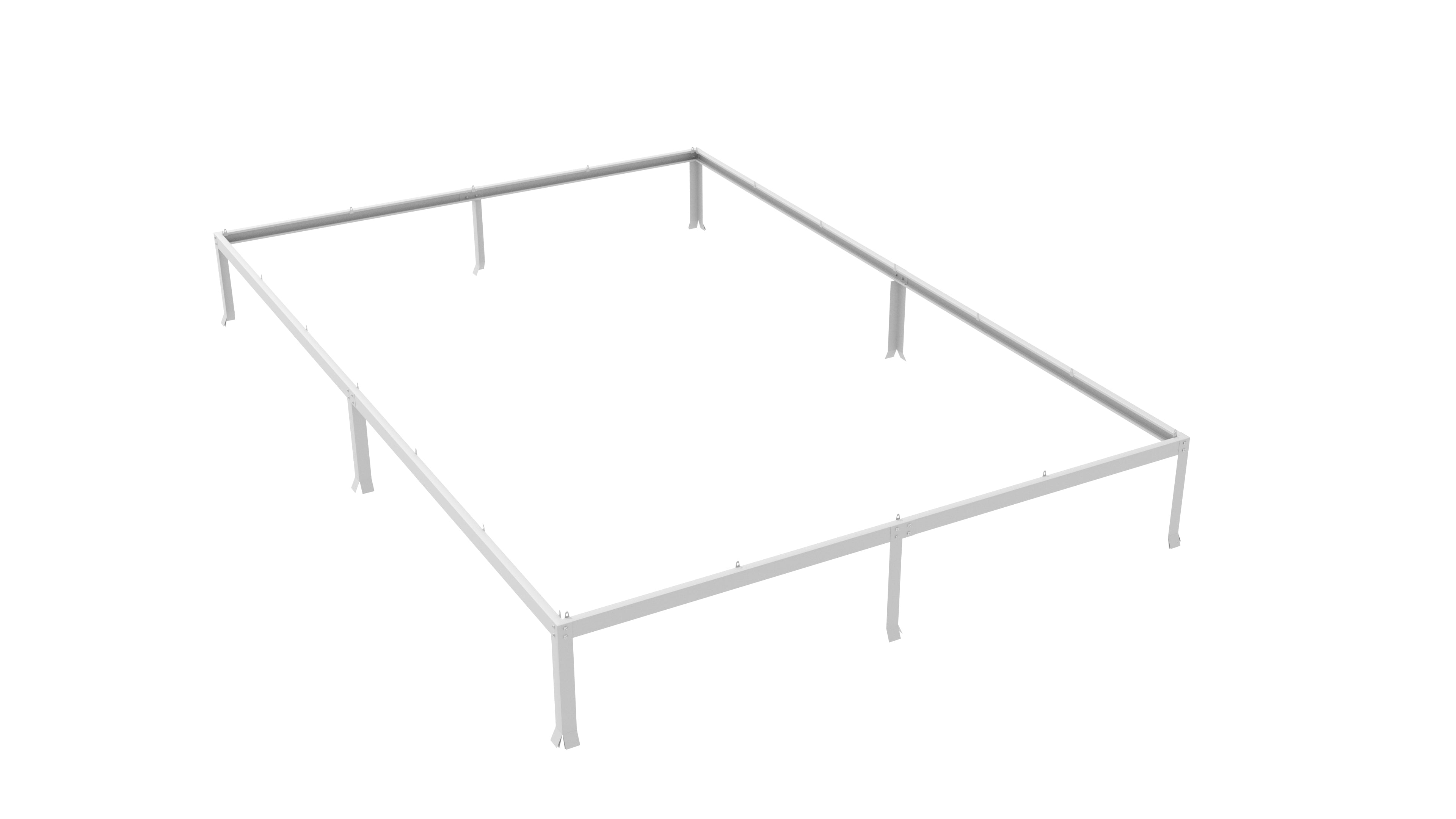 Gewächshaus Diana 9900 ESG3mm - Set