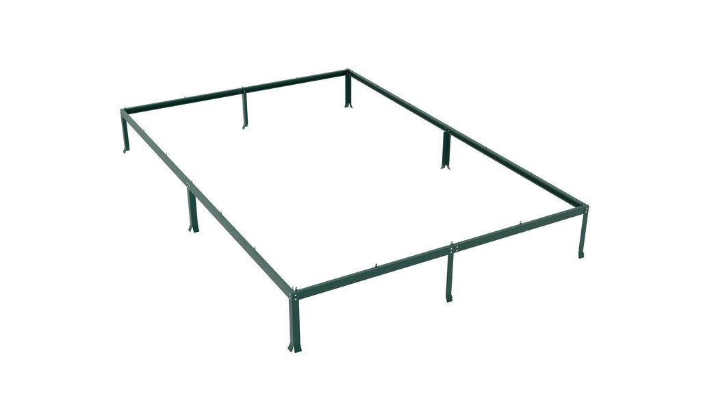 Gewächshaus Diana 9900 ESG3mm, smaragd - Set