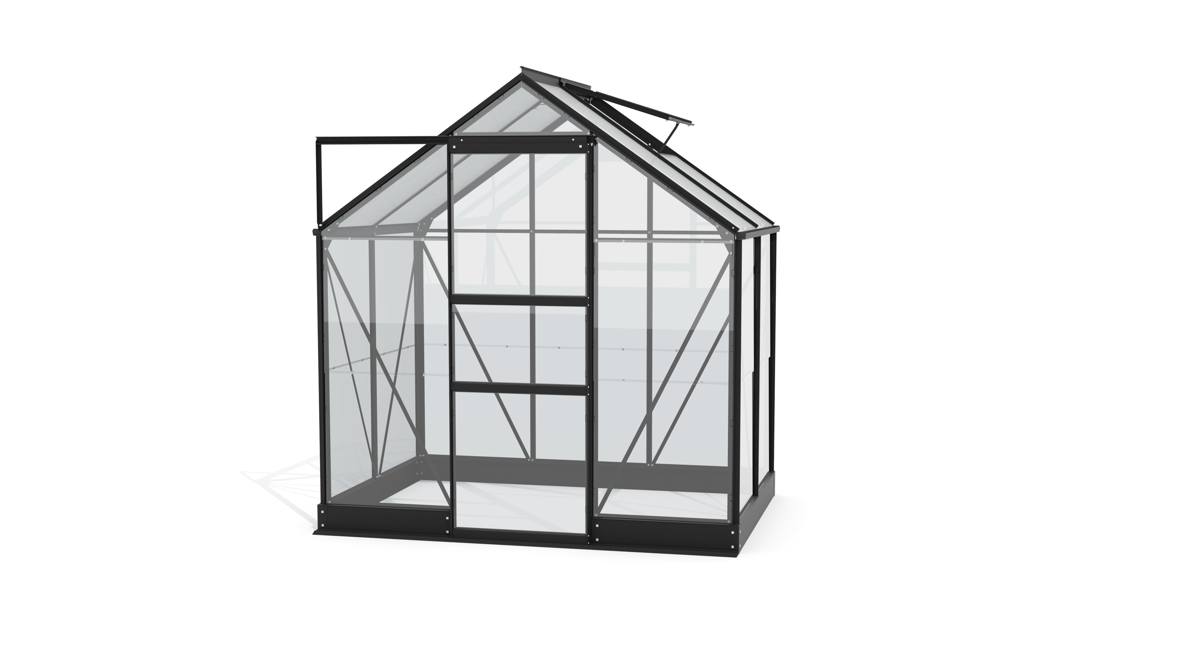 Gewächshaus Kapitol 2500 ESG/HKP, schwarz