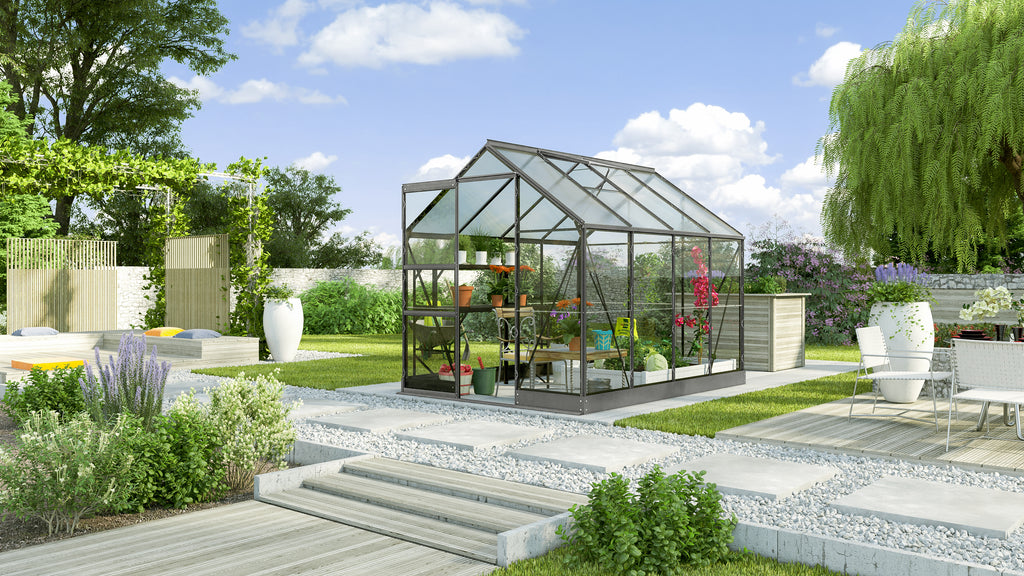 Gewächshaus Kapitol 5000 ESG/HKP, schwarz