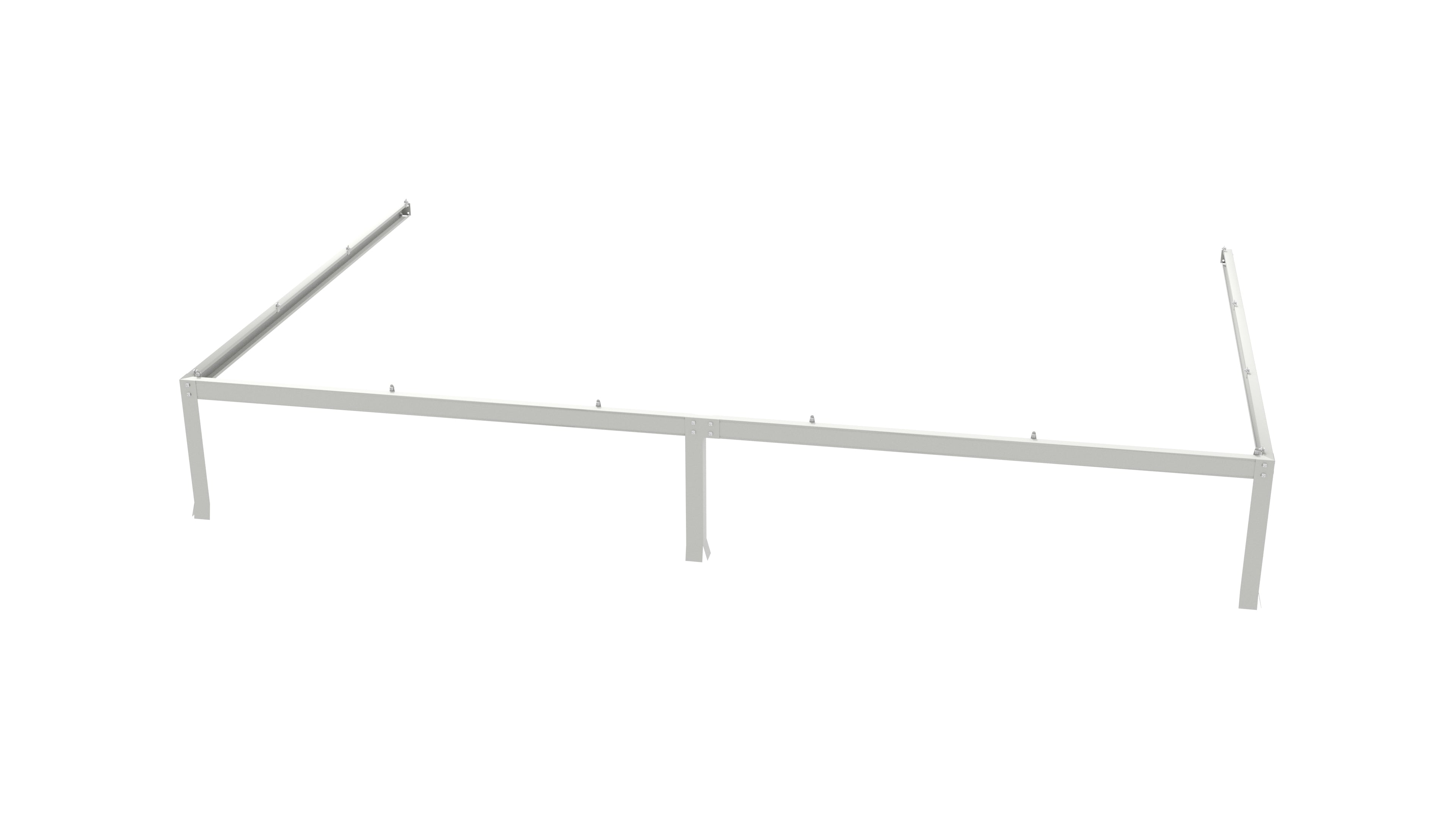 Gewächshaus Ida 6500 HKP 4mm, schwarz - Set