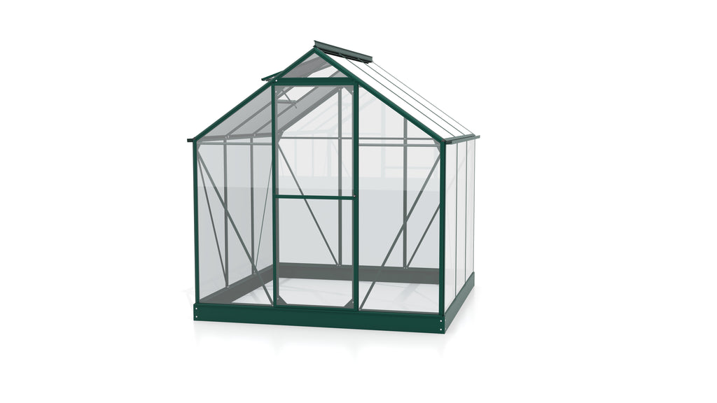 Gewächshaus Triton 3800 ESG 3mm, smaragd - Set