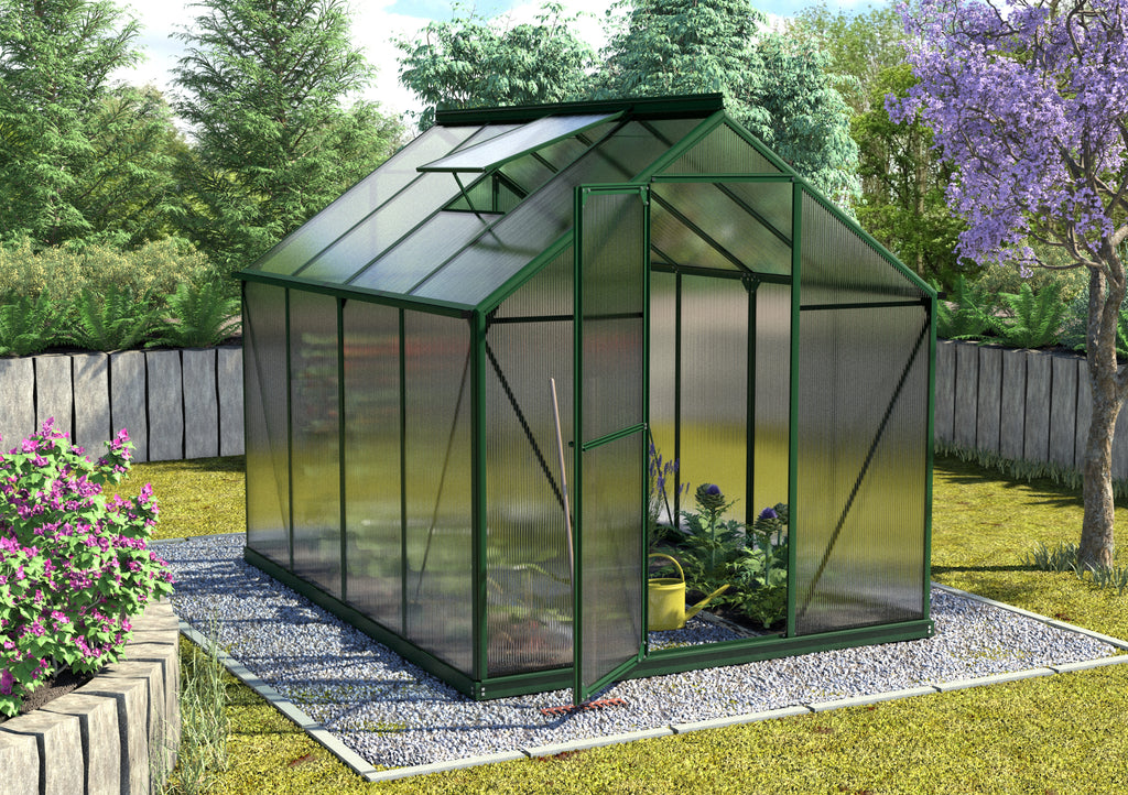 Gewächshaus Triton 5000 HKP 6mm, smaragd - Set
