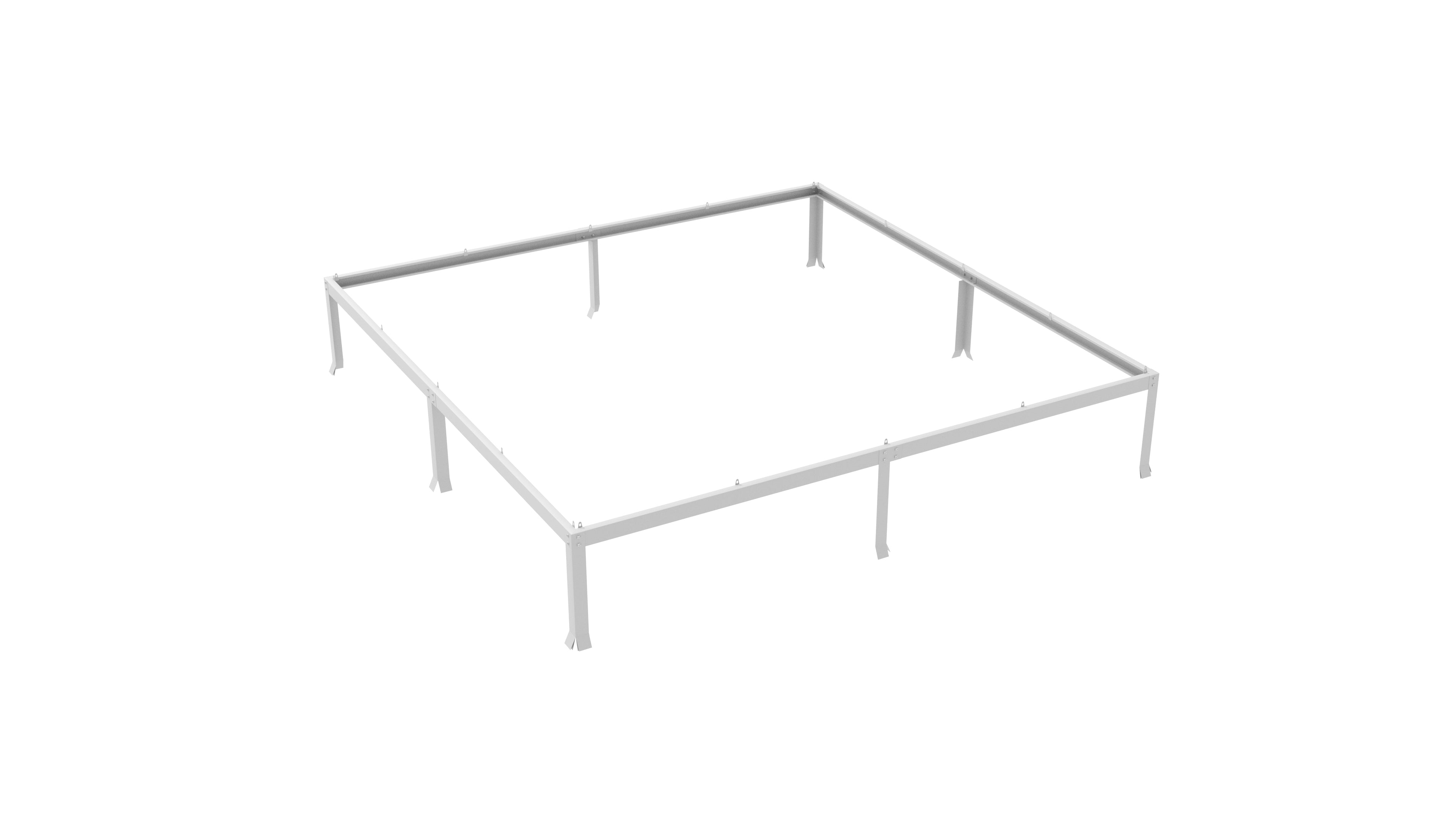 Gewächshaus Uranus 6700 ESG 3mm - Set