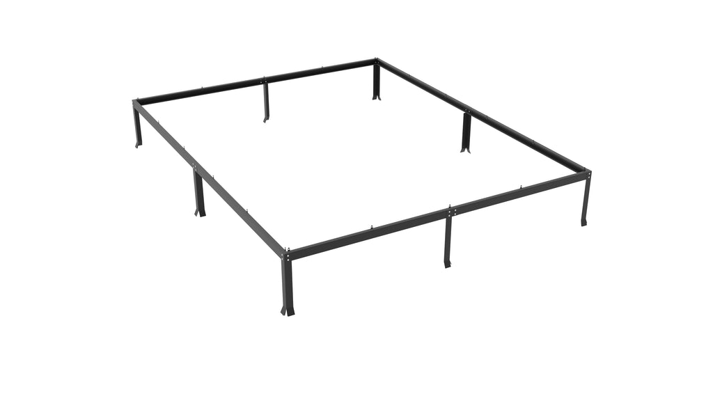 Gewächshaus Uranus 8300 ESG 3mm, schwarz  - Set
