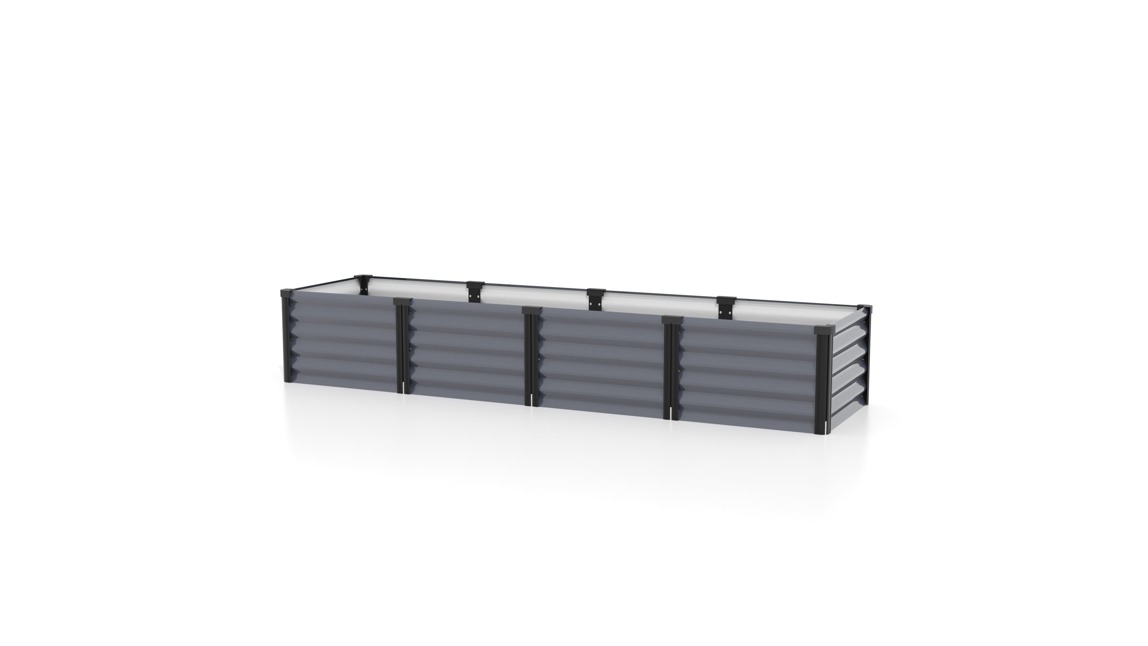 Gewächshaus Uranus 9900 ESG 3mm, schwarz - Set