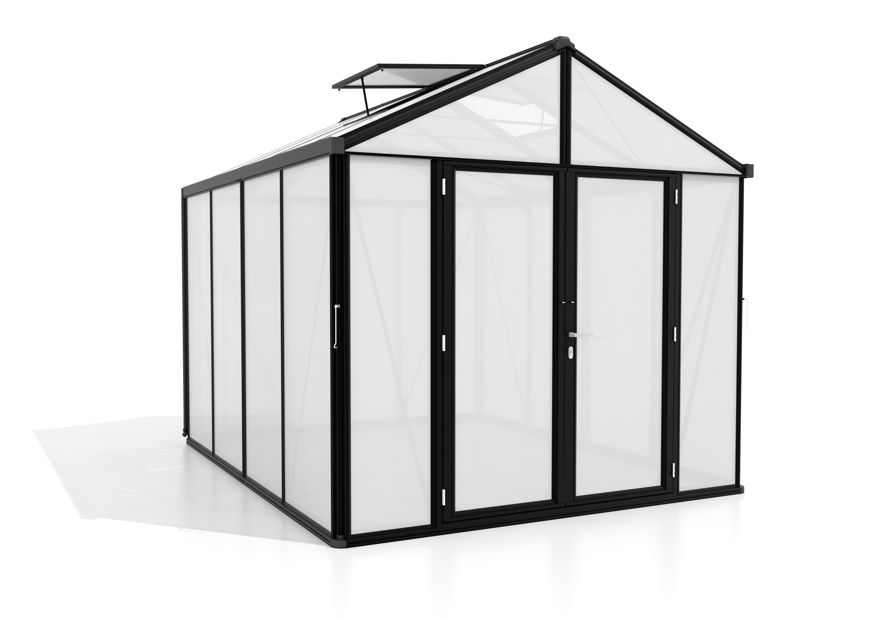 Gewächshaus Zeus Comfort 8100 HKP 16mm, schwarz