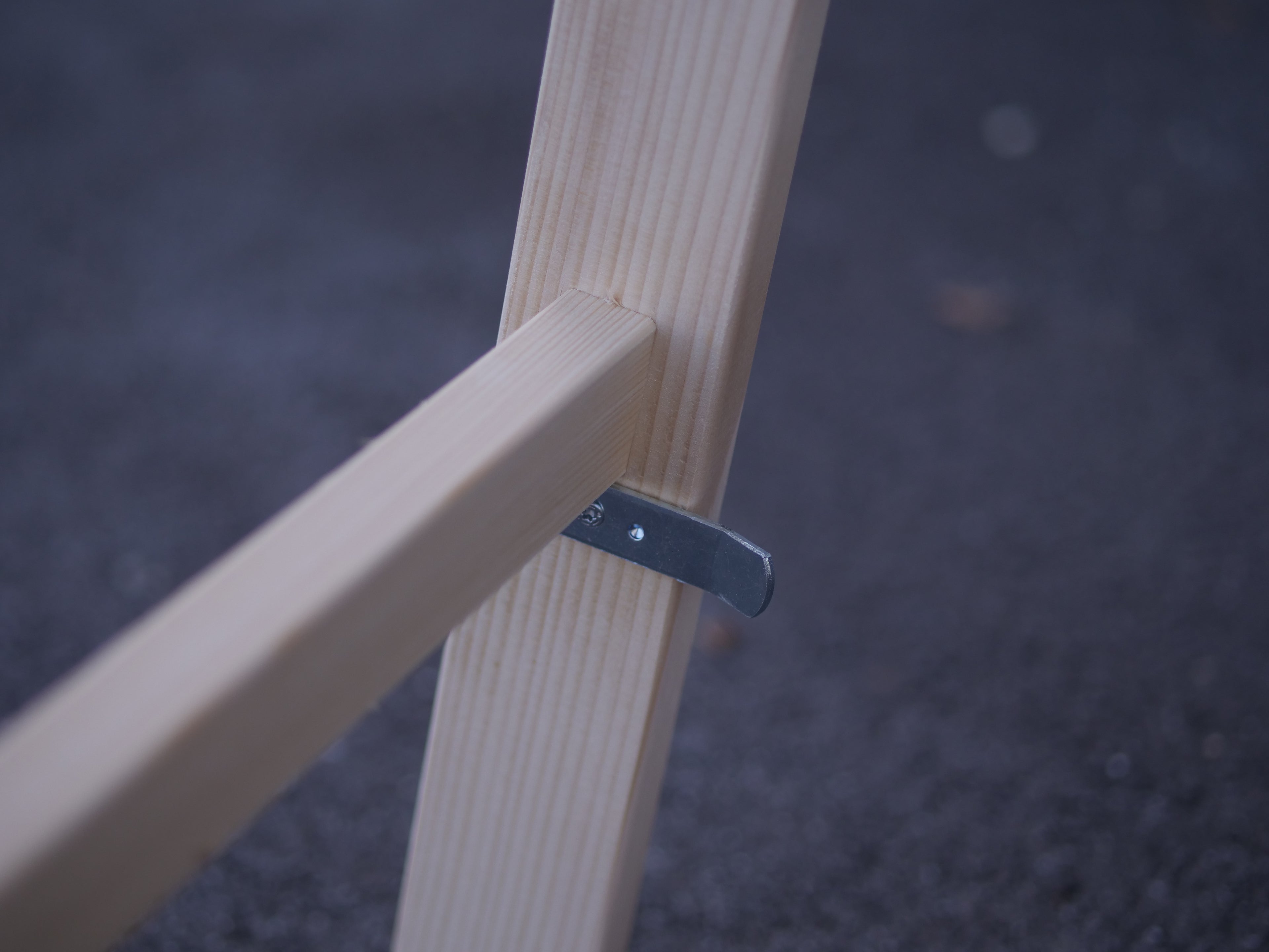 Holzleiter 5 Sprossen
