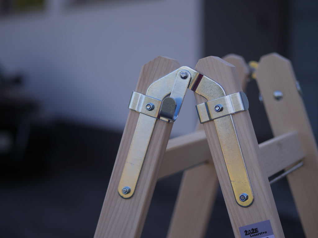 Holzleiter 5 Sprossen