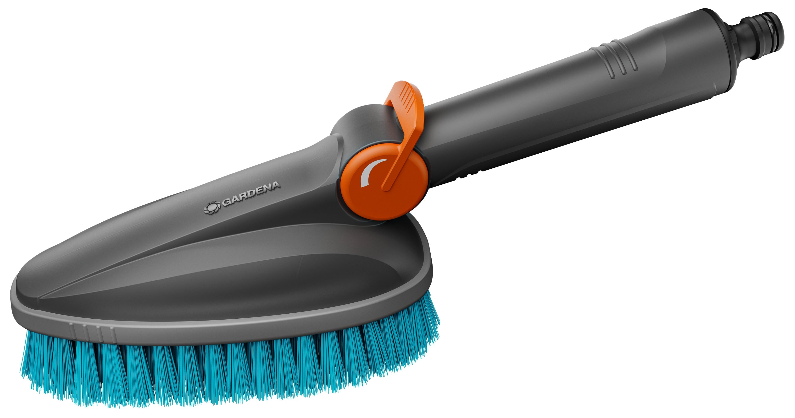 GARDENA Cleansystem Handbürste M hard, mit Schlauchanschluss, für kleinere Flächen
