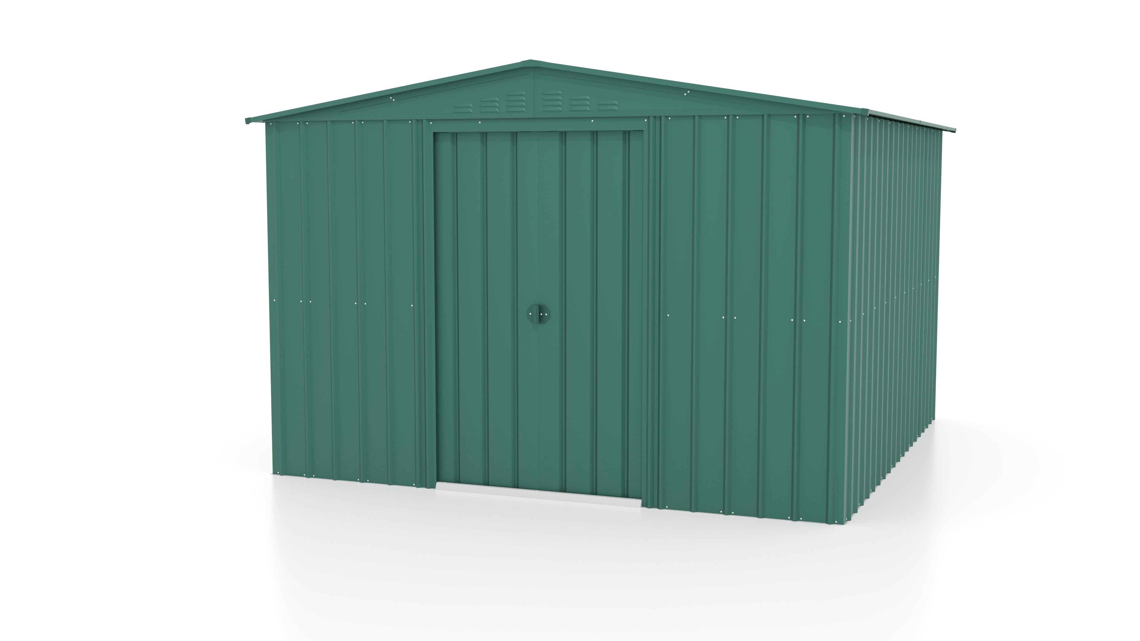 Metallgerätehaus Gartenmanager Dream 1010m, jade - Set