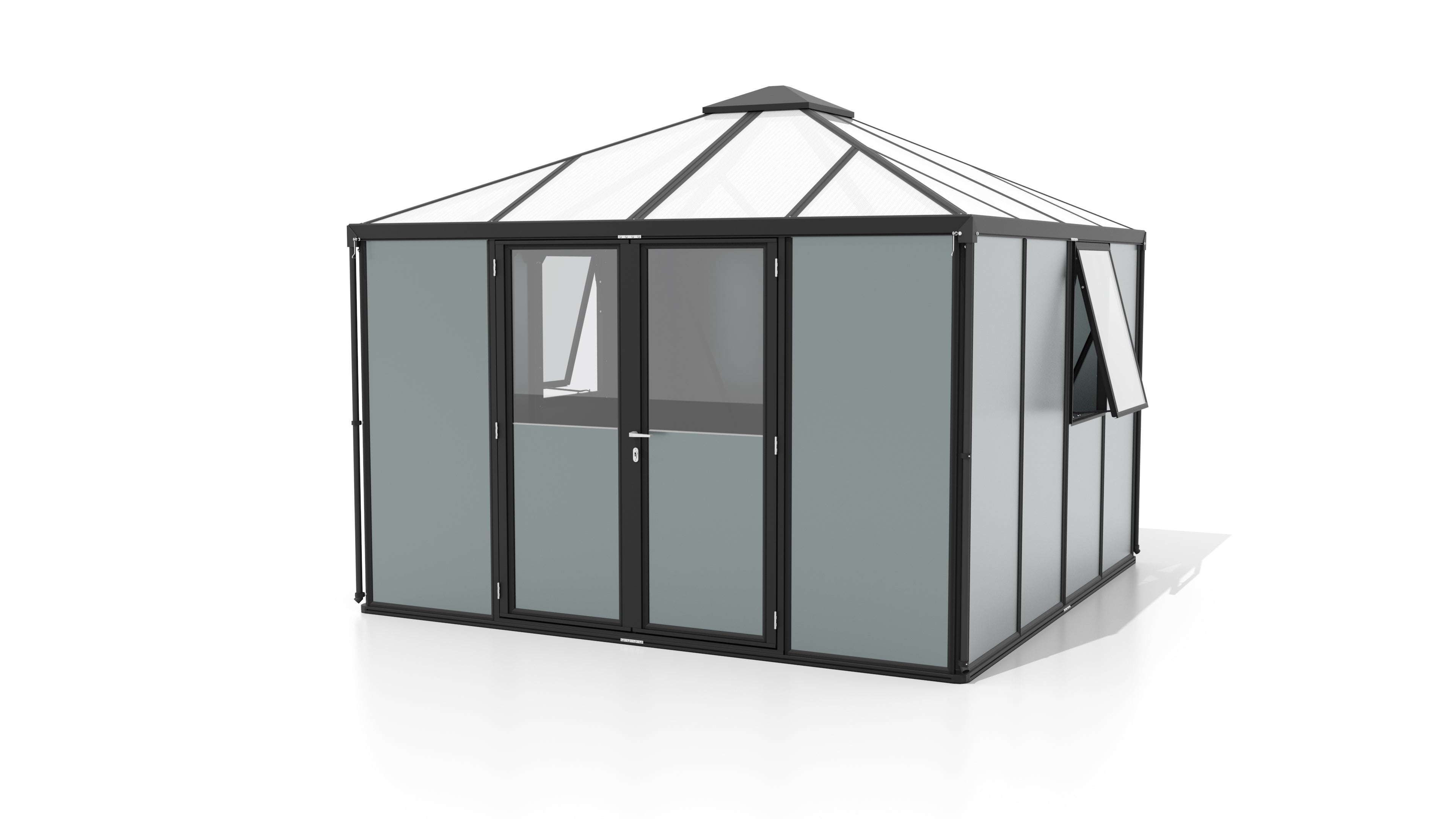 Gerätehaus Universum, schwarz