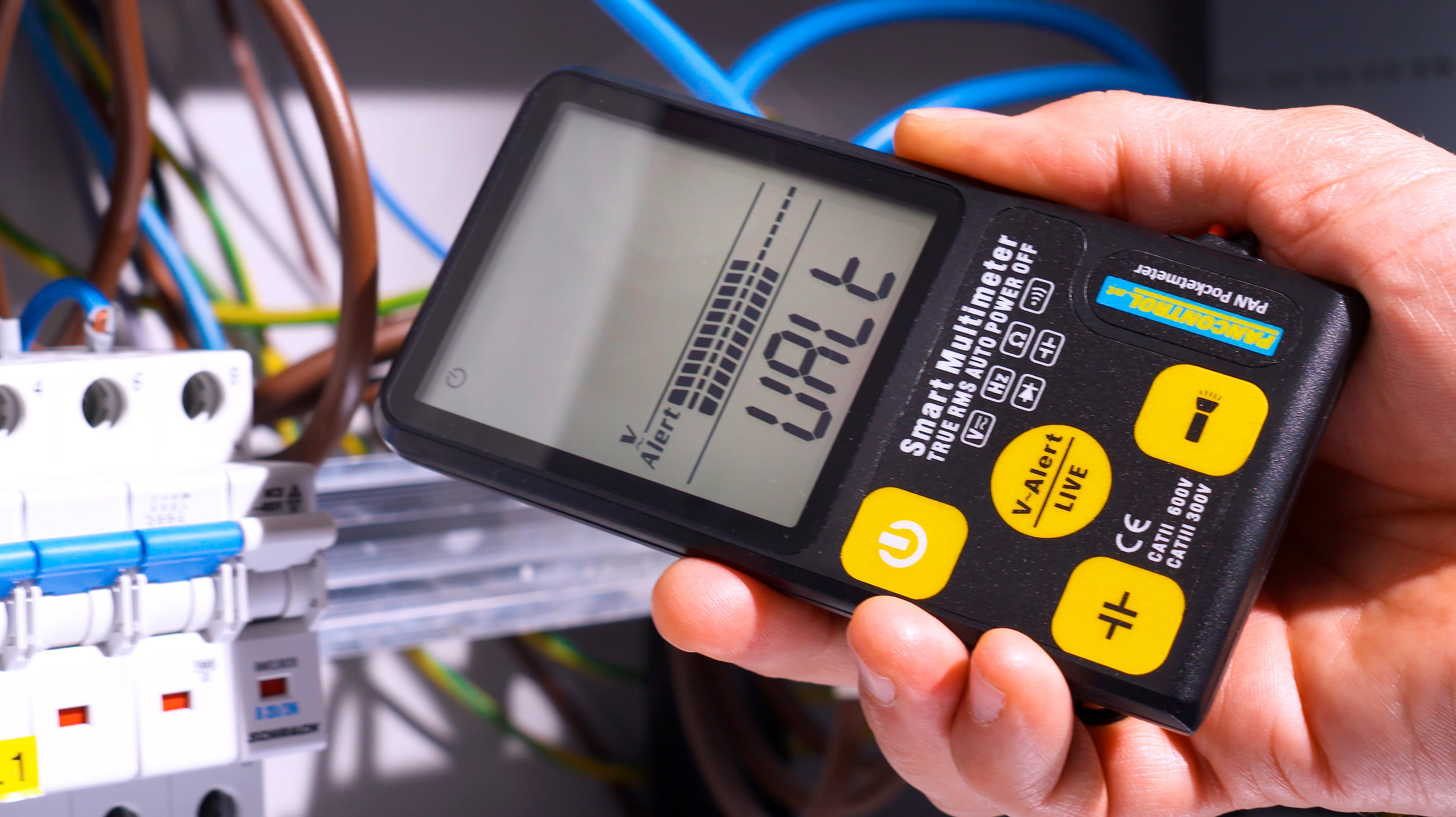 Taschen-Multimeter True RMS 300V CAT III
