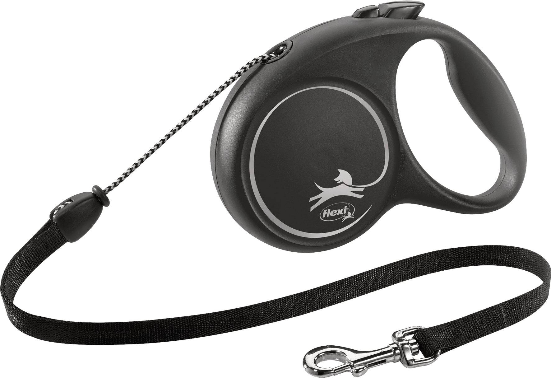 Flexi Fun Seil M: 5 m Schwarz