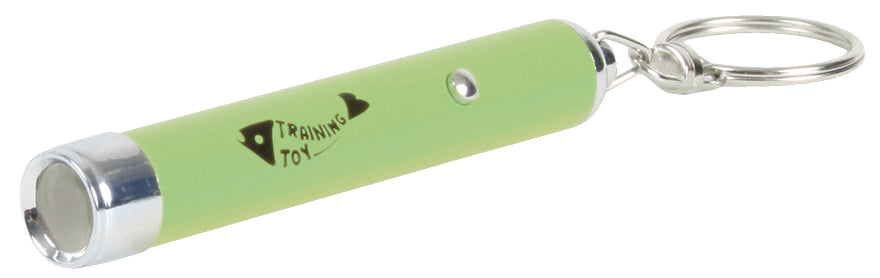 LED Pointer Fisch 8 cm gelb