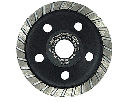 Diamantschleiftopf POWERLINE Stein Turbo 105
