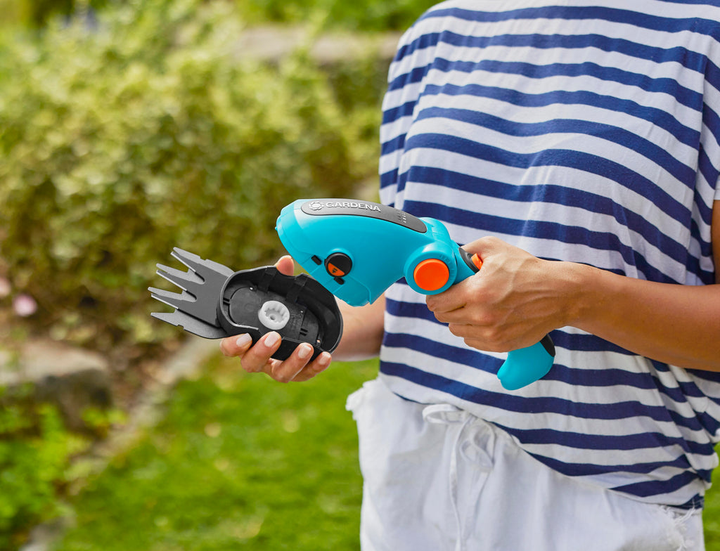 Akku-Grasscheren-Set ComfortCut Li + Strauchmesser