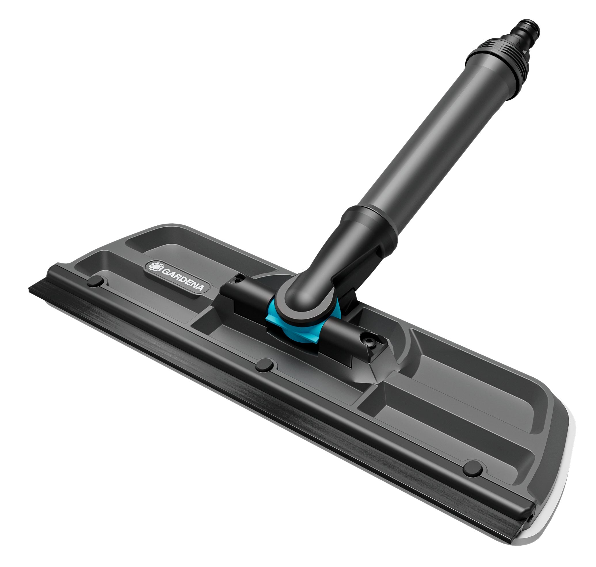 GARDENA Cleansystem Fensterwischer, Fensterreiniger mit Mikrovlies und Abziehlippe