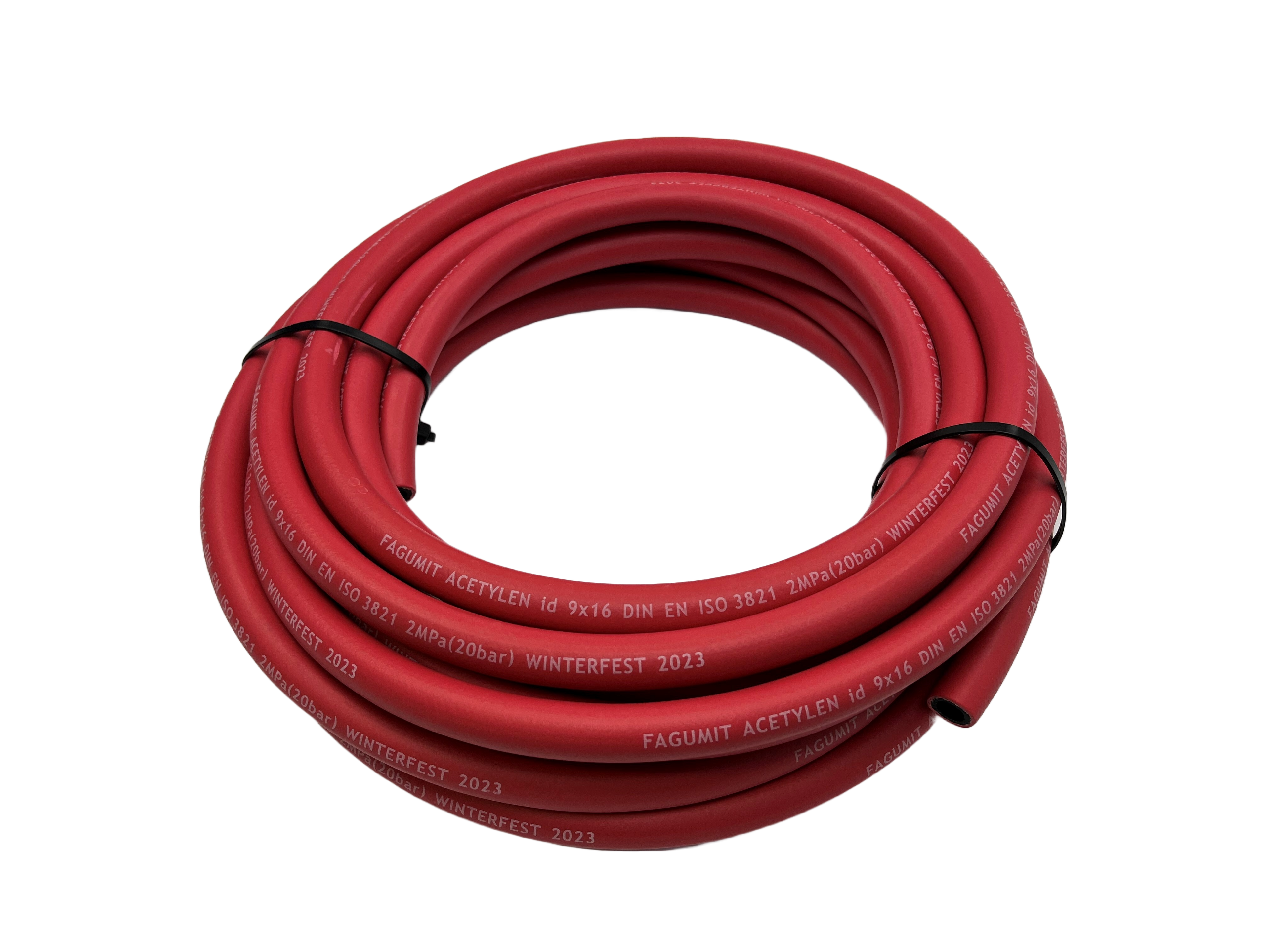 Acetylenschlauch 9x3,5mm, 10m