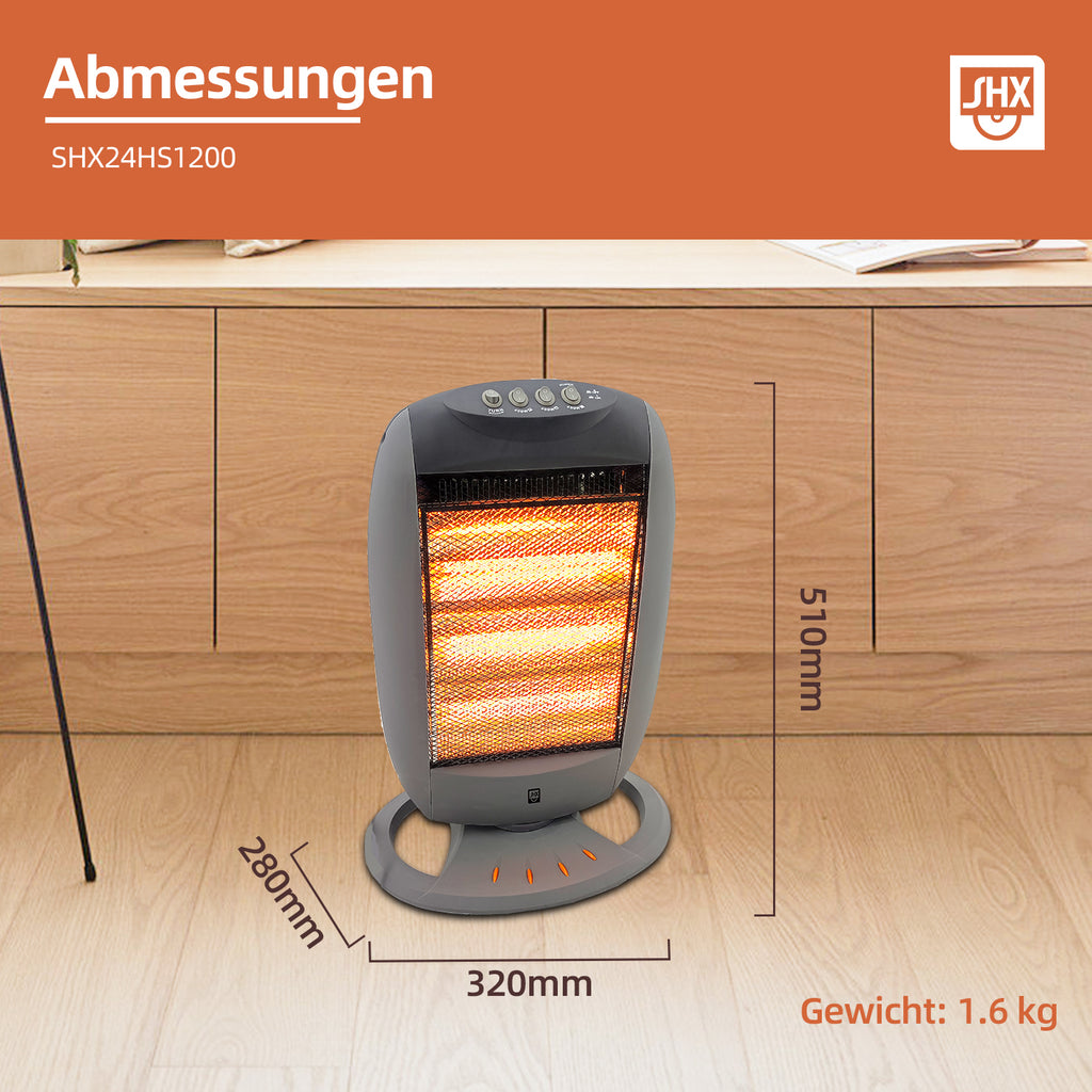 Halogenheizer 1200W SHX24HS1200