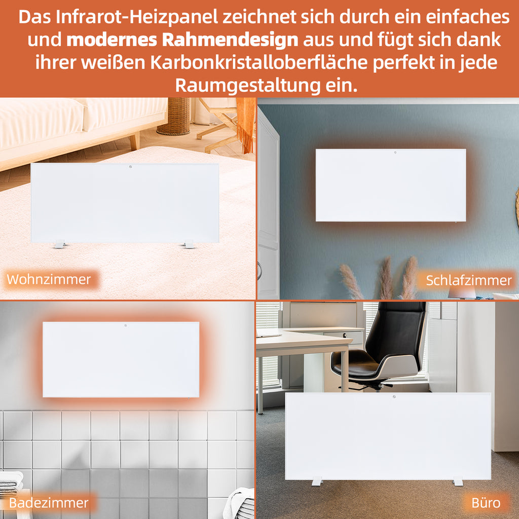 Infrarot-Heizpaneel mit Wifi 700 Watt