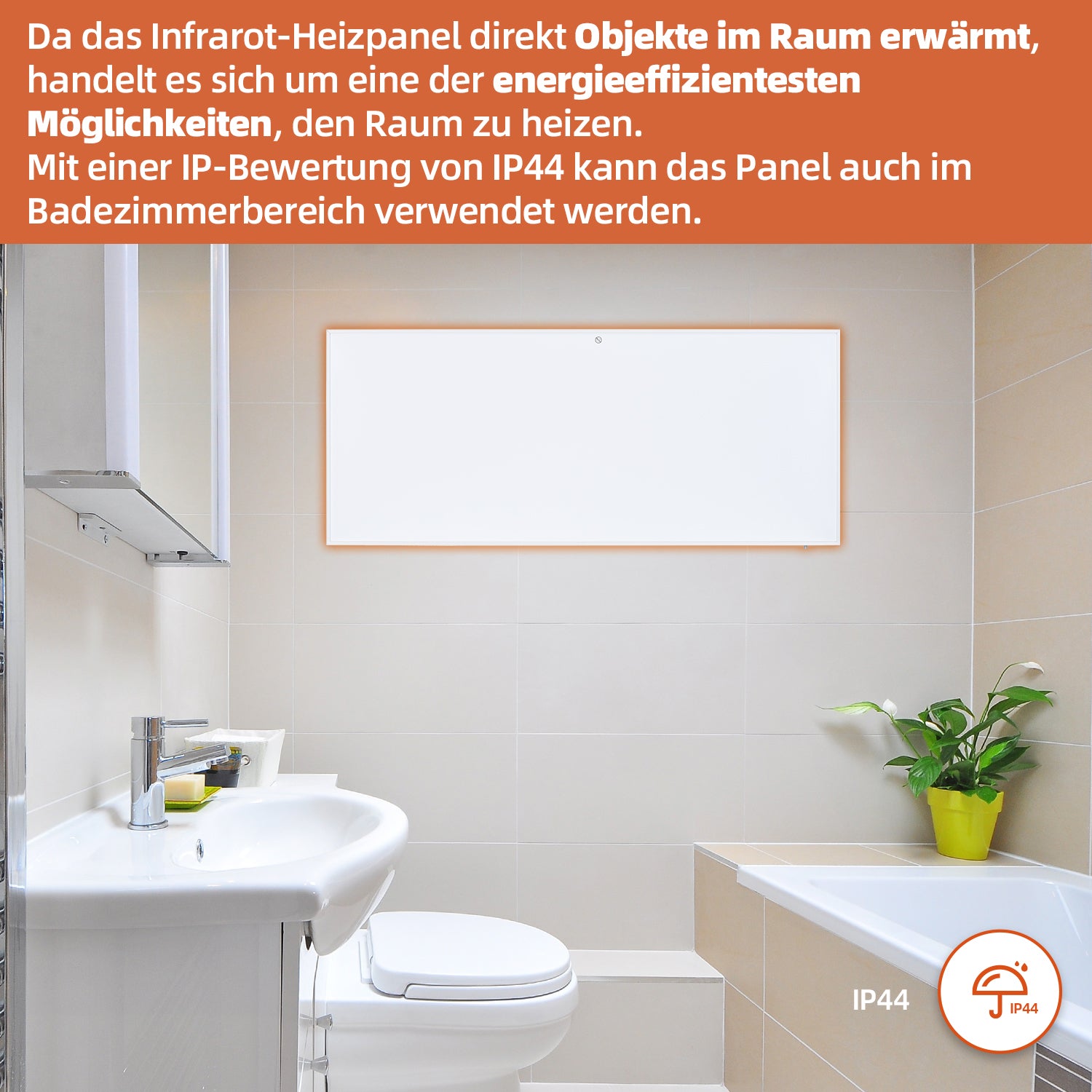 Infrarot-Heizpaneel mit Wifi 700 Watt
