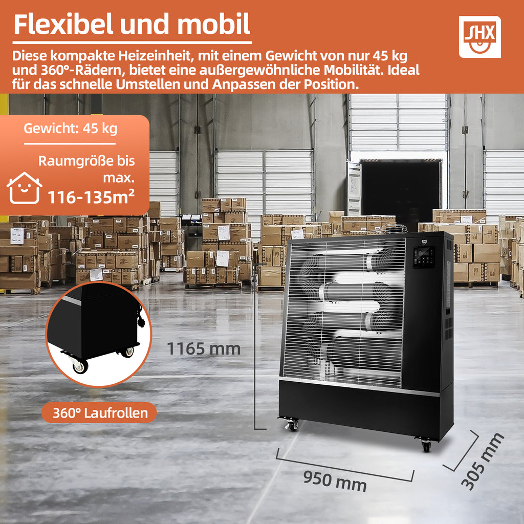 Infrarot Dieselheizer 16kW SHXOBH-16