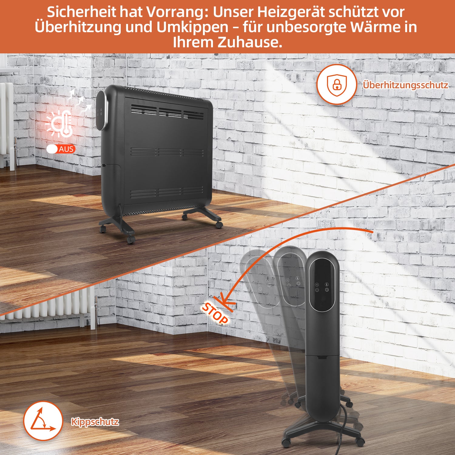 Öl-freier Radiator 2000W