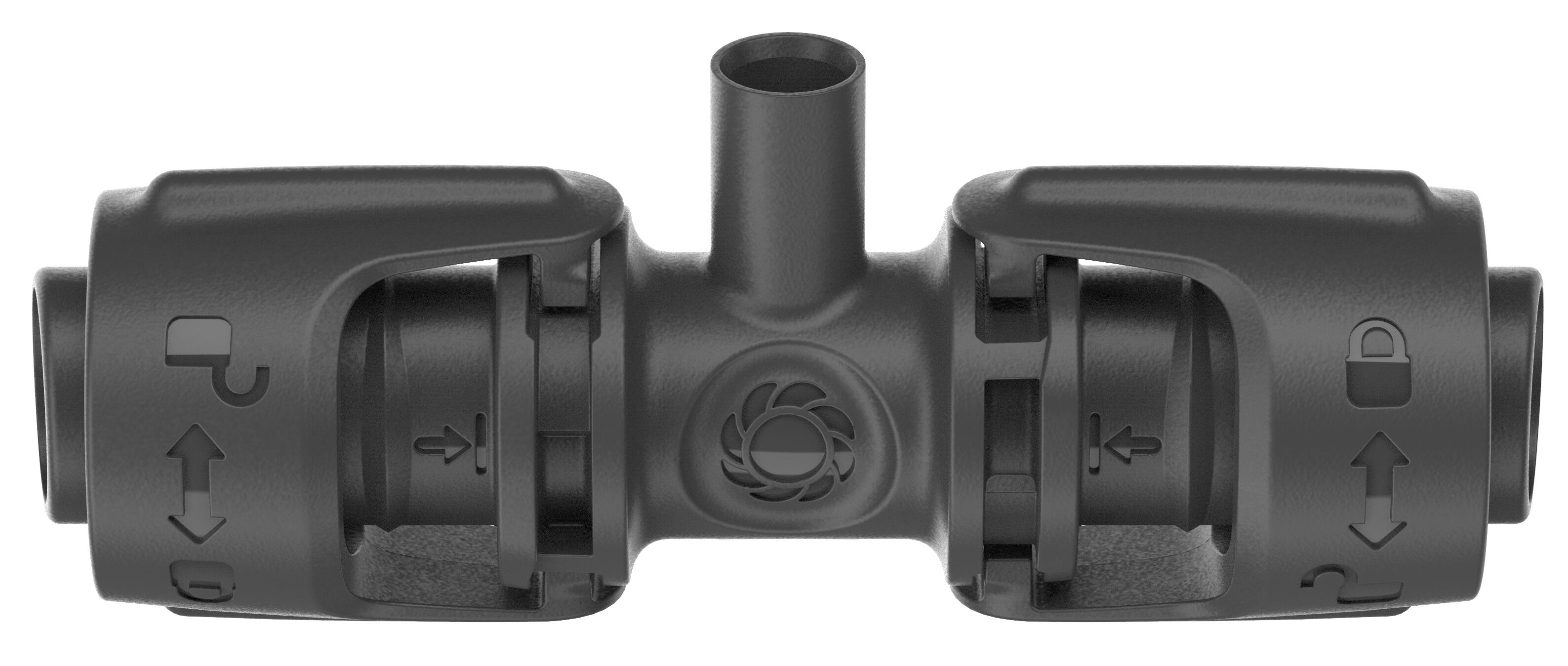 5 Micro-Drip-System T-Stücke für Sprühdüsen 13 mm (1/2")