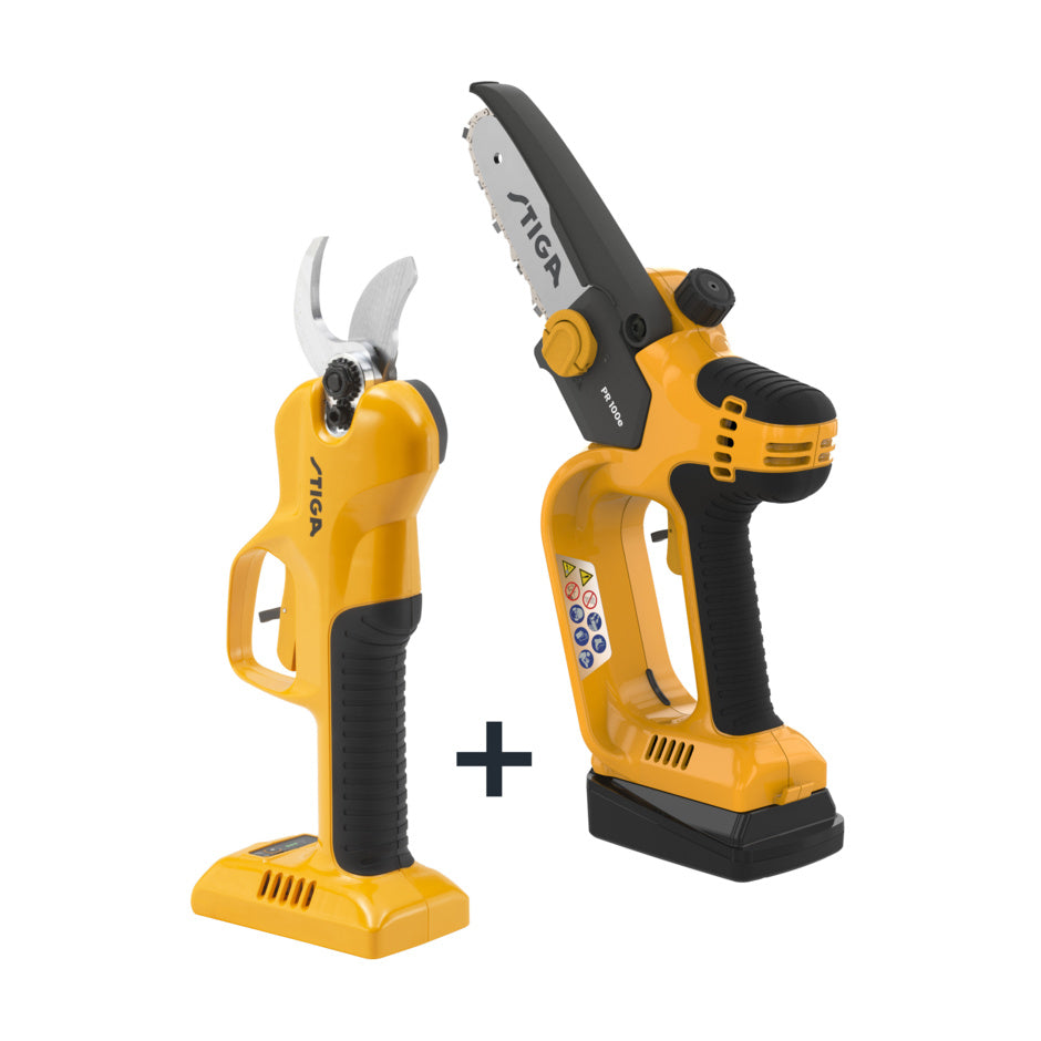 Akku-Astschere + Gehölzschneider SP 100e Kit