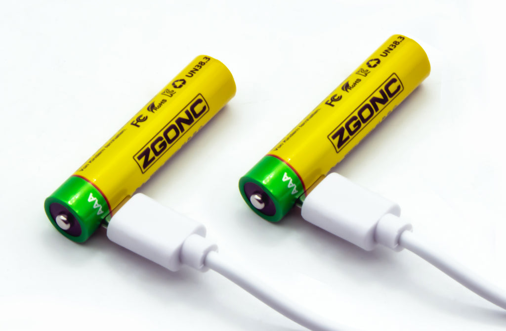 Akku-Batterie AAA mit USB-C