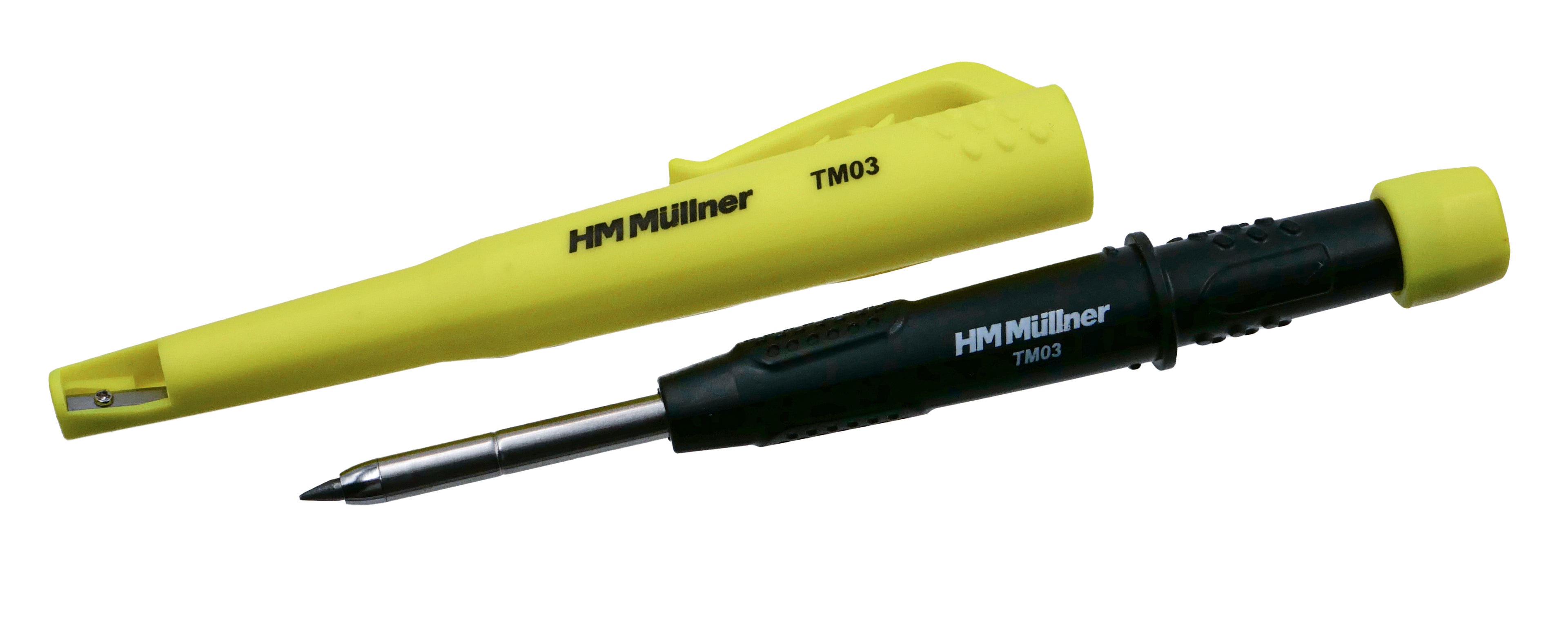 Tieflochmarker mit Mine, inkl. Spitzer und Halteclip