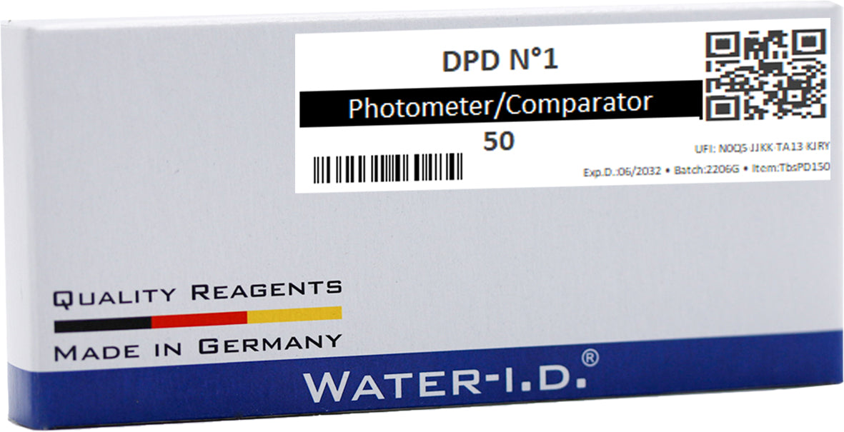 50 Tabletten DPD 1 Photometer Tabletten