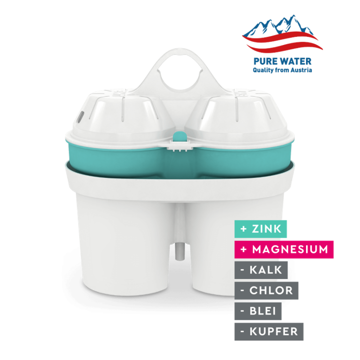 3er Pack Wasserfilter Zink + Magnesium