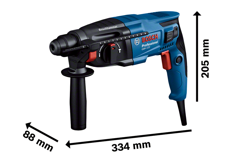 Bohrhammer mit SDS plus GBH 2-21