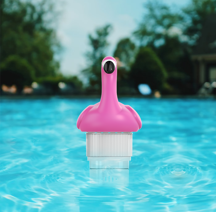 LED Chlordosierer Flamingo