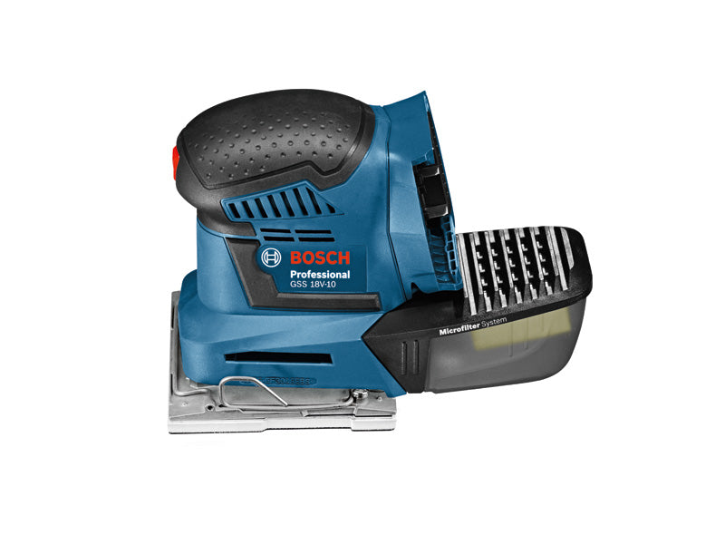 Akku-Vibrationsschleifer GSS 18V-10 Solo SETAKTION
