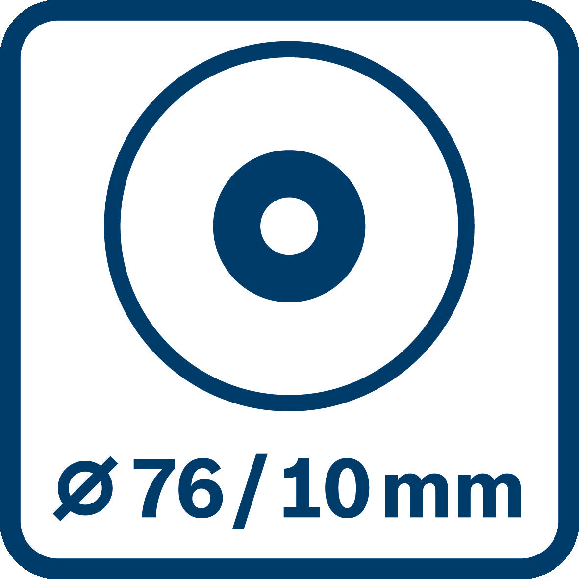 Akku-Winkelschleifer GWS 12V-76