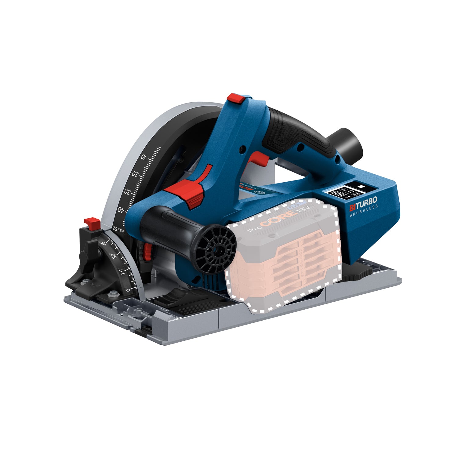 Akku-Tauchsäge BITURBO GKT 18V-52 GC Professional