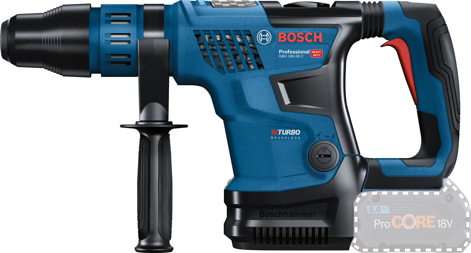 Akku-Bohrhammer BITURBO GBH 18V-36 C