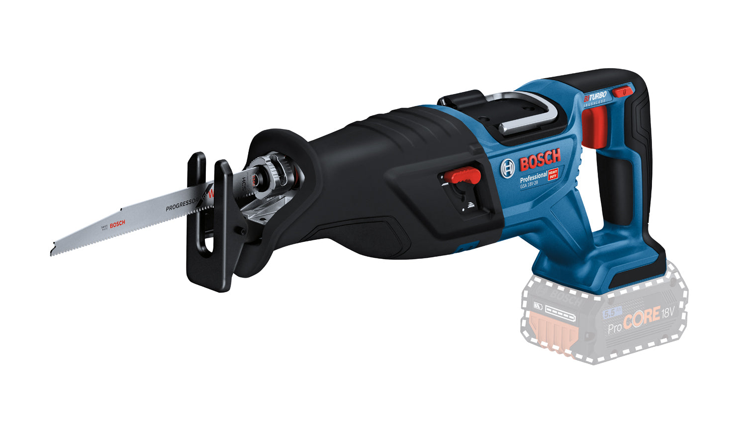 Akku-Säbelsäge BITURBO GSA 18V-28 Professional