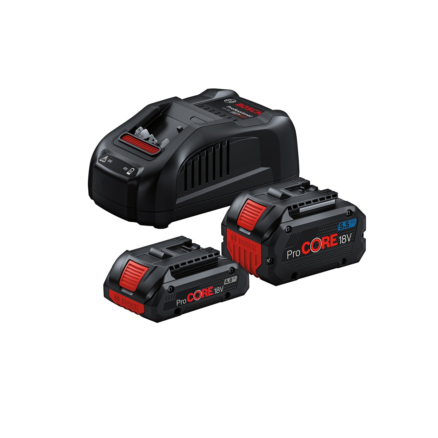 18V Starterset 4,0 Ah + 5,5 Ah