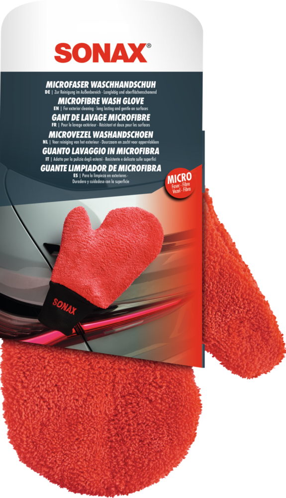 Microfaser Waschhandschuh